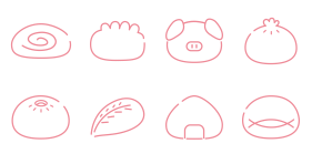 There is a breakfast shop Icons