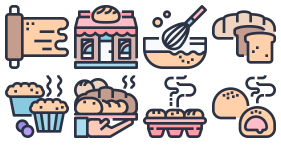 Western Food Icon Icons