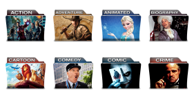 Free Movie Folder Icons