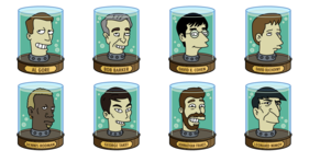 Futurama Vol. 5 - Heads In Jars Icons