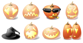 Halloween Emoticons2 Icons