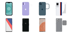 Mobile phone series - imitations Icons