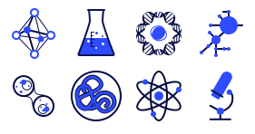 Biological gene Icon Icons