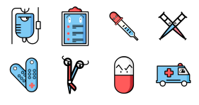 Cartoon medical Icon Icons