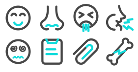 Medical and health industry icon library (under update) Icons