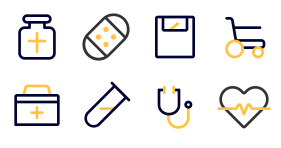 Medical care Icons