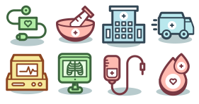Medical care Icons