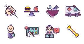 Medical color icon Icons