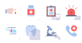 Medical health Icons