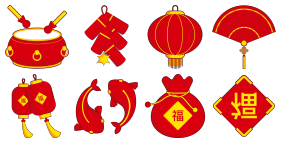 Chinese year Icons