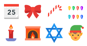Christmas theme Icons