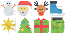 Christmas theme Icon Icons