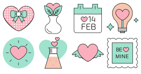 Icon 10 - Valentine's day love Icon Icons