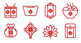 New year / spring Icon Icons