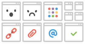 Web & Browsers Icons