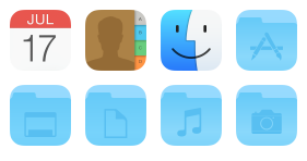 iOS 8 Icons