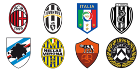 Italian Football Club Icons