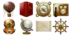 Jules Verne Icons
