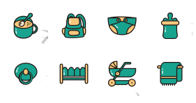 Baby Care Icons