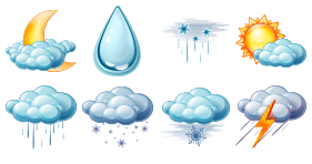 Large Weather Icons
