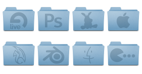 Leopard Extra Folders Icons