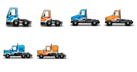 Little Trucks Icons