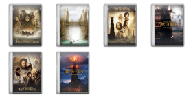 Lord of the Rings Trilogy Icons
