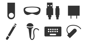 Accessory materials Icons