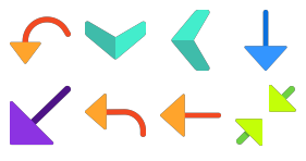 Arrow_ flat Icons