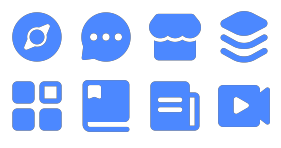 B-end general navigation icon Icons