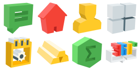 Babao mobile multi color Icons