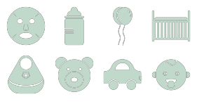Baby series Icons