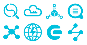 Cloud Computing Foundation + Internet of things Icons