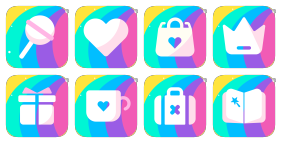 Color cool Icon Icons
