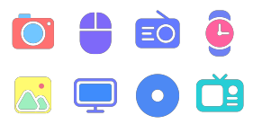 Color Tu   Bi   Ao Icons