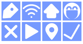 Common button round Icon Icons