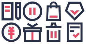 Common linear Icon Library Icons