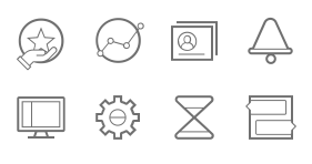 Enterprise service function icon Icons