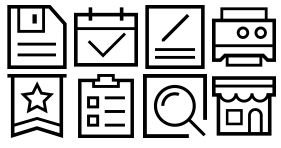 [general] linear a Icons