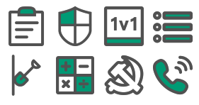 Home decoration icon - Green Icons