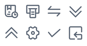 Hzero button icon - linear Icons