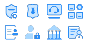 Institutional Library Icons