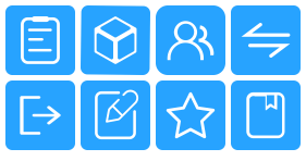 Intelligent collection management system Icons