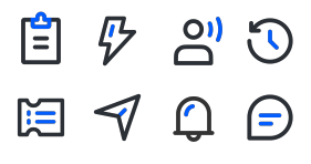 Jinzhi CRM menu bar Icons