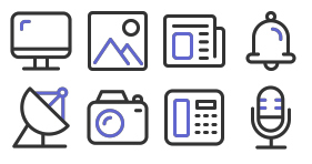 Linear government icon Icons