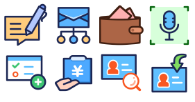 Network policy configuration Icon Icons