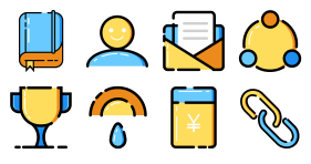 Resume series Icon Icons