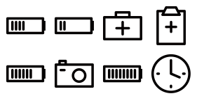 Simple linetype Icon Icons