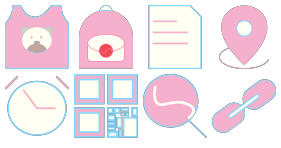 Small object faceted monochrome Icon Icons