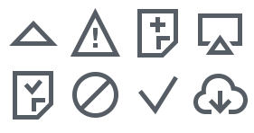 Standard general linear Icon Icons